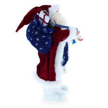 Load image into Gallery viewer, Standing Santa Fabric Figurine 18 Inches