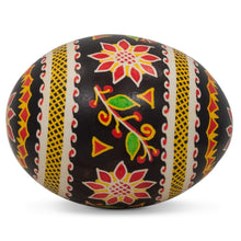 Load image into Gallery viewer, Flowers Authentic Blown Real Eggshell Ukrainian Easter Egg Pysanka