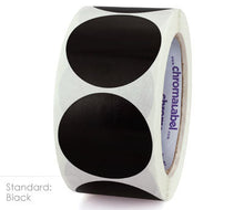 Load image into Gallery viewer, 2&quot; Permanent Color-Code Round Dot Inventory Labels: 500/Roll
