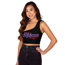 Load image into Gallery viewer, University of Arizona Lightning One Shoulder Top