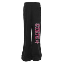 Load image into Gallery viewer, Mississippi State Bandana Flare Black Sweatpants