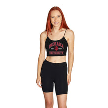 Load image into Gallery viewer, Indiana Hoosiers Black Spaghetti Tank