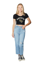 Load image into Gallery viewer, UCF Black Babydoll Tee