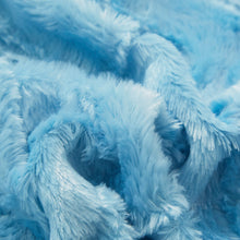 Load image into Gallery viewer, Tache Faux Fur Blue Sky Soft Throw Blanket (#8)