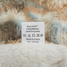 Load image into Gallery viewer, Tache Luxurious Russian Lynx Faux Fur Throw Blanket (DY12)
