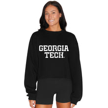 Load image into Gallery viewer, Georgia Tech Black Crewneck
