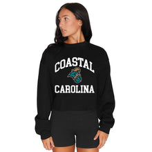 Load image into Gallery viewer, Coastal Carolina Black Crewneck