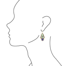 Load image into Gallery viewer, Blue Hues Multi Stone Earring