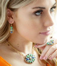 Load image into Gallery viewer, Blue Hues Multi Stone Earring