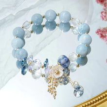 Load image into Gallery viewer, Blue Jade Fountain Of Youth Bracelet