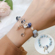 Load image into Gallery viewer, Blue Jade Fountain Of Youth Bracelet