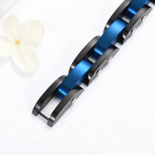 Load image into Gallery viewer, Black Chain Link Cremation Urn Bracelet