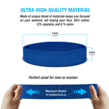 Load image into Gallery viewer, Premium Terry Cloth Cotton Sweatbands