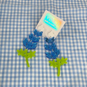 Bluebonnet earrings