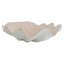 Load image into Gallery viewer, Clam Shell Bowl with 22K Gold Accent
