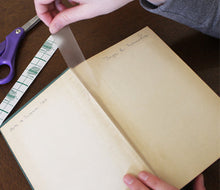 Load image into Gallery viewer, 1&quot; BookGuard™ Vinyl Book Binding Repair Tape with Liner: 10 yds