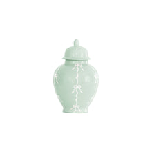 Load image into Gallery viewer, Bow Stripe Ginger Jars in Sea Glass