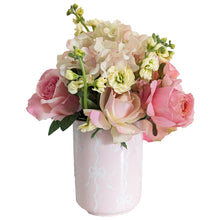 Load image into Gallery viewer, Bow Stripe Large Vase/ Utensil Holder