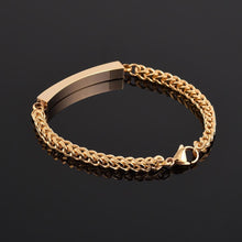 Load image into Gallery viewer, Classic Cremation Urn Bracelet With Gemstones