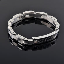 Load image into Gallery viewer, Silver Chain &amp; Link Cremation Urn Bracelet