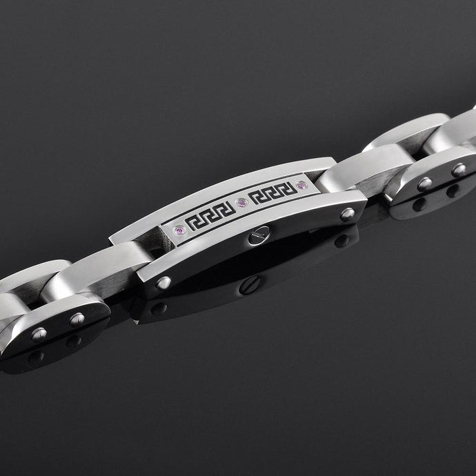 Silver Chain & Link Cremation Urn Bracelet