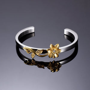 Sunflower Cremation Urn Bracelet