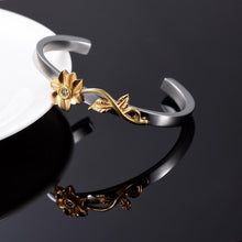 Load image into Gallery viewer, Sunflower Cremation Urn Bracelet