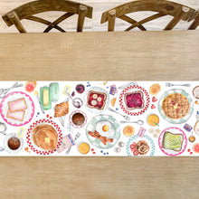 Load image into Gallery viewer, Breakfast at the Diner Table Runner