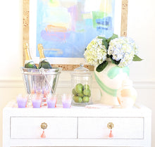 Load image into Gallery viewer, Robin's Egg Brushstroke Ginger Jar