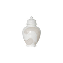 Load image into Gallery viewer, Beige Brushstroke Ginger Jars