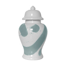 Load image into Gallery viewer, Lamb's Ear Blue Brushstroke Ginger Jars