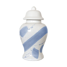 Load image into Gallery viewer, Serenity Brushstroke Ginger Jar