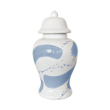 Load image into Gallery viewer, Serenity Brushstroke Ginger Jar