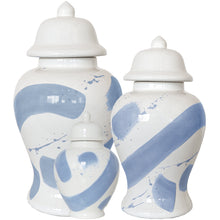 Load image into Gallery viewer, Serenity Brushstroke Ginger Jar