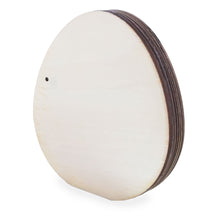 Load image into Gallery viewer, Egg Shape Spring Garden with Butterflies and Chicks Wooden Figurine