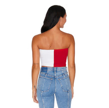 Load image into Gallery viewer, Boston University Two Tone Tube Top