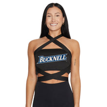 Load image into Gallery viewer, Bucknell Black Multi Way Bandeau Top