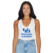 Load image into Gallery viewer, Buffalo Bulls White Bodysuit