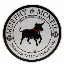 Load image into Gallery viewer, Bull and Bell Series: Rosemary Mint Menthol Shaving Soap - by Murphy and McNeil