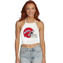 Load image into Gallery viewer, Fresno State White Halter Top