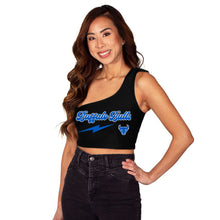 Load image into Gallery viewer, Buffalo Bulls Lightning One Shoulder Top