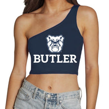 Load image into Gallery viewer, Butler Navy One Shoulder Top