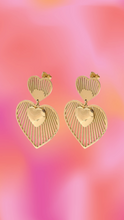 Load image into Gallery viewer, Titanium Beams of Love Earrings