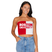 Load image into Gallery viewer, Boston University Two Tone Tube Top