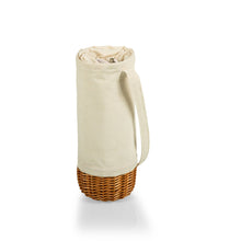 Load image into Gallery viewer, Malbec Insulated Canvas and Willow Wine Bottle Basket
