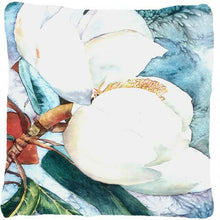 Load image into Gallery viewer, Flower - Magnolia Decorative   Canvas Fabric Pillow