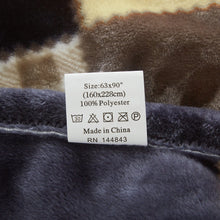 Load image into Gallery viewer, Tache Buttermilk Fall Yellow Brown Farmhouse Super Soft Plaid Patchwork Throw Blanket (4026)