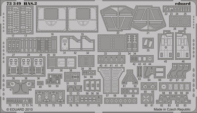 Eduard 73349 1/72 Aircraft- HAS2 for HBO (Painted Self Adhesive)