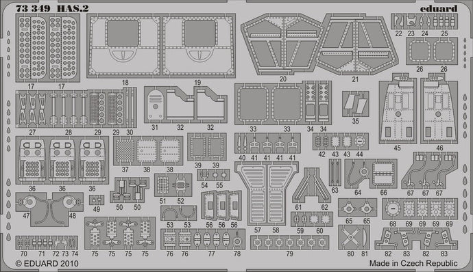 Eduard 73349 1/72 Aircraft- HAS2 for HBO (Painted Self Adhesive)
