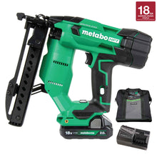 Load image into Gallery viewer, Metabo HPT N1804DAM 18V MultiVolt™ Brushless 18-Gauge 1/4" Narrow Crown Stapler